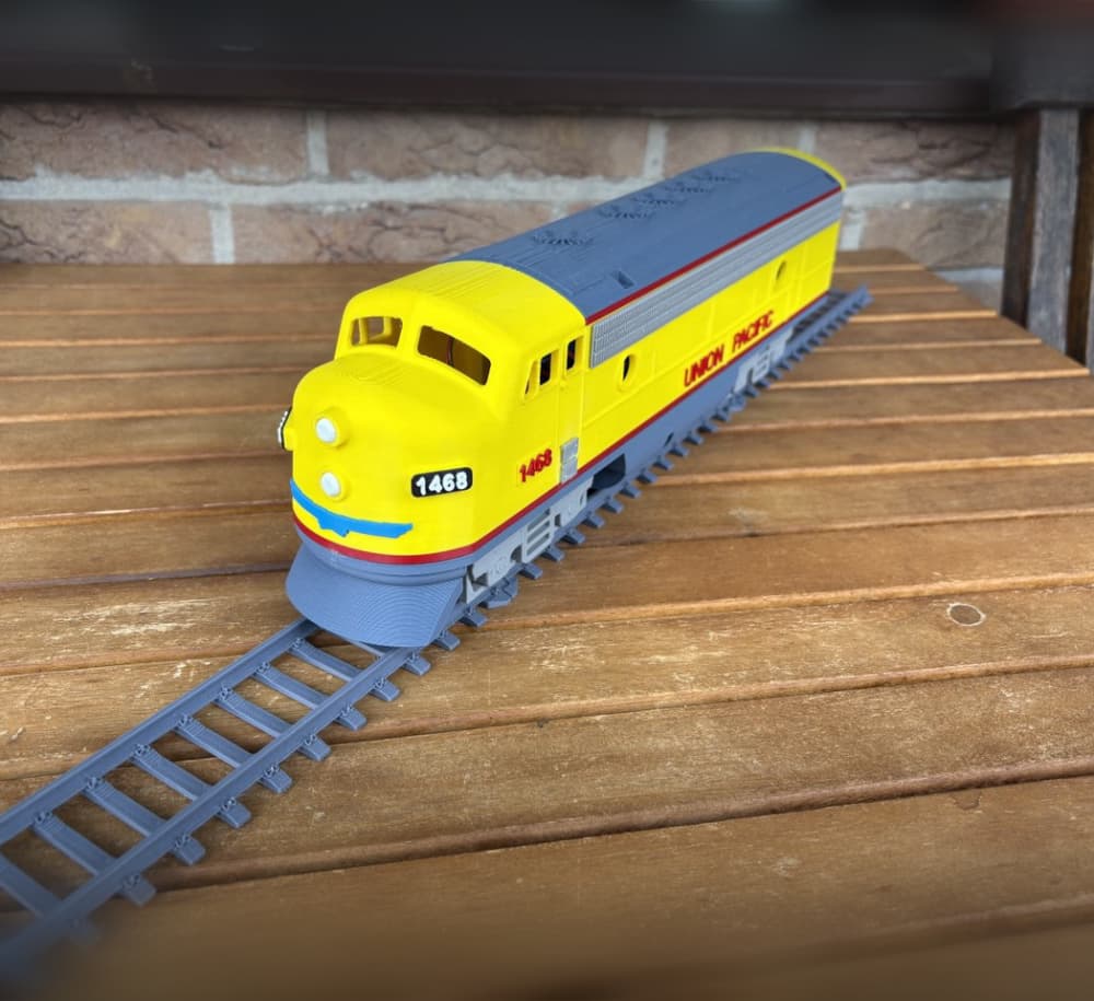 Union Pacific EMD F7 for O Gauge 3d model