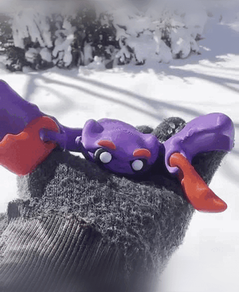 Flexy Shore Crab 3d model