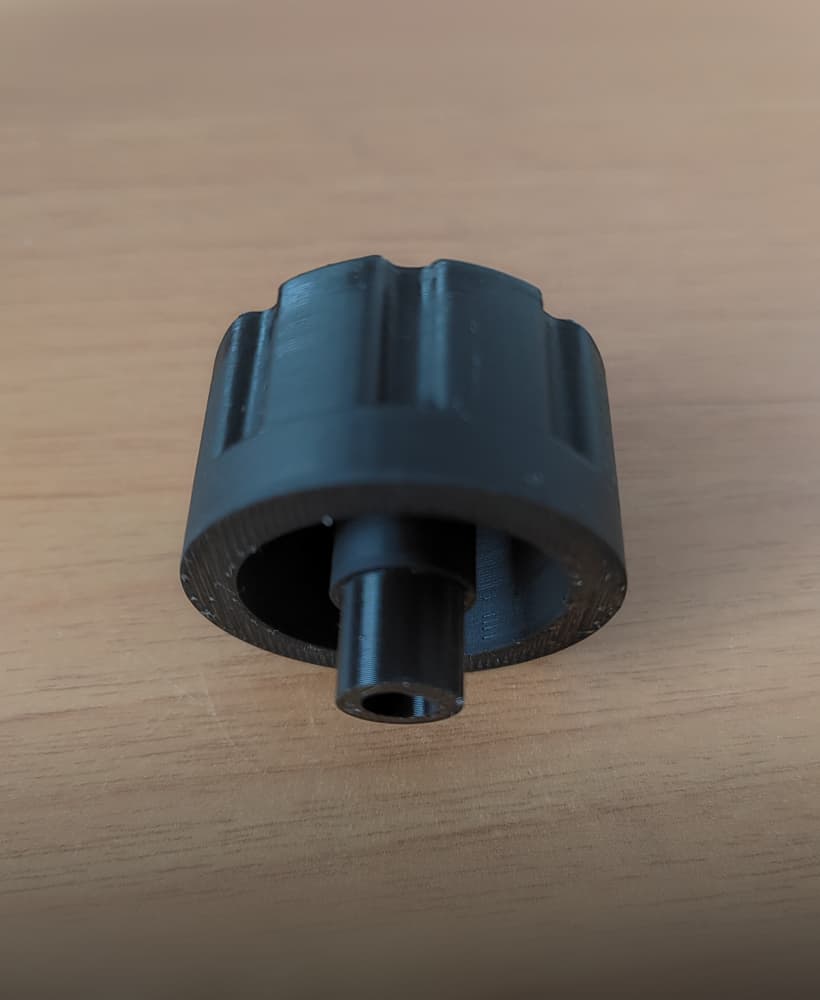 Universal Microwave Knob – Replacement 3D Printed Control Dial 3d model
