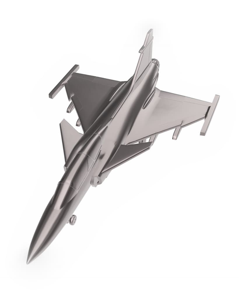Saab JAS-39D Gripen 3d model