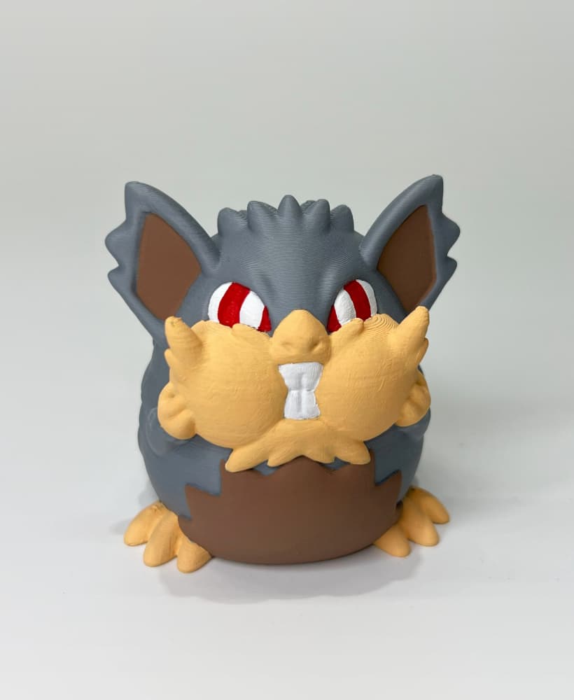 Alola Raticate (Easy Print No Supports) 3d model