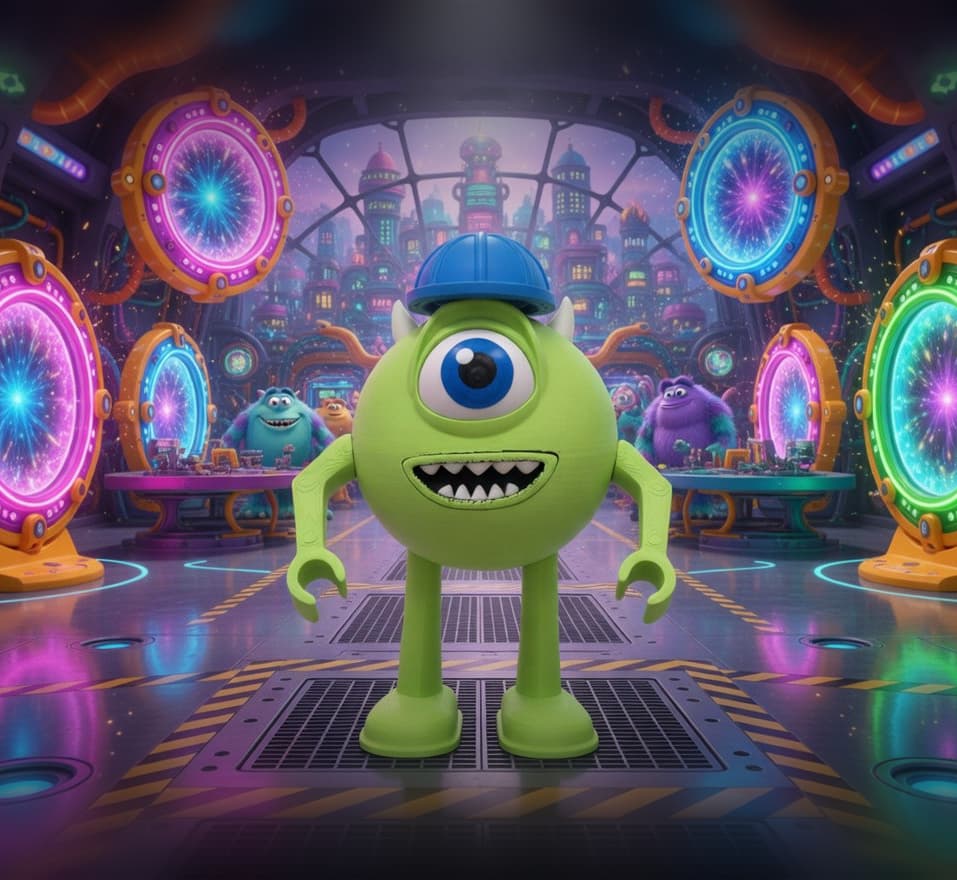 One-Eyed Maintenance Crew Megamod 3d model