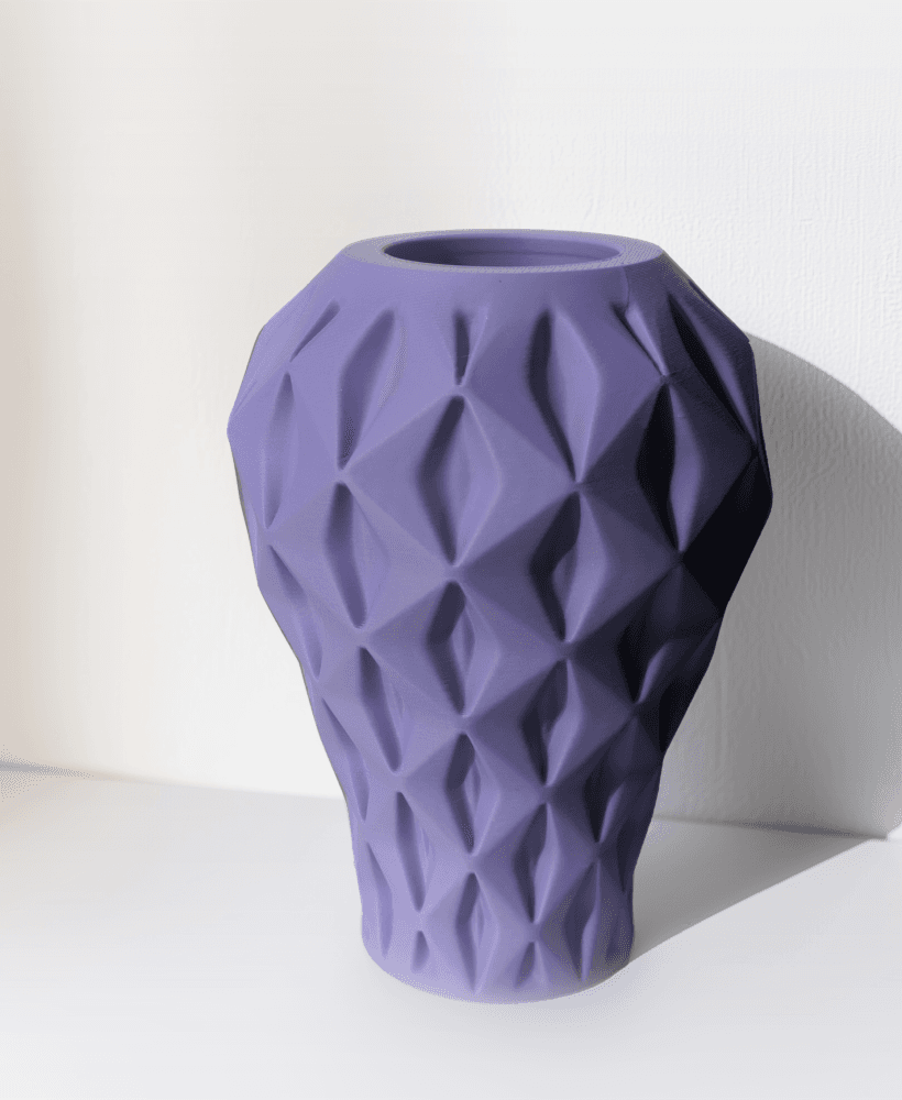 Diopt Vase - Geometric Diamond Eye Vase 3d model
