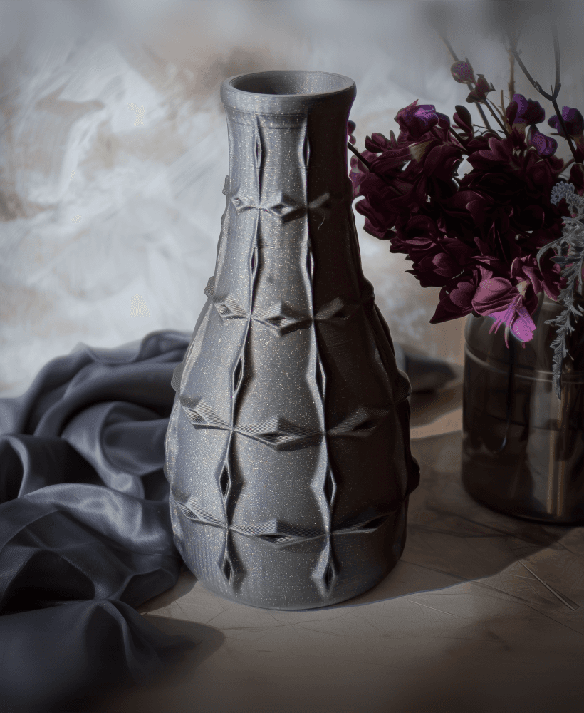Diama Vase - Gothic Vase 3d model