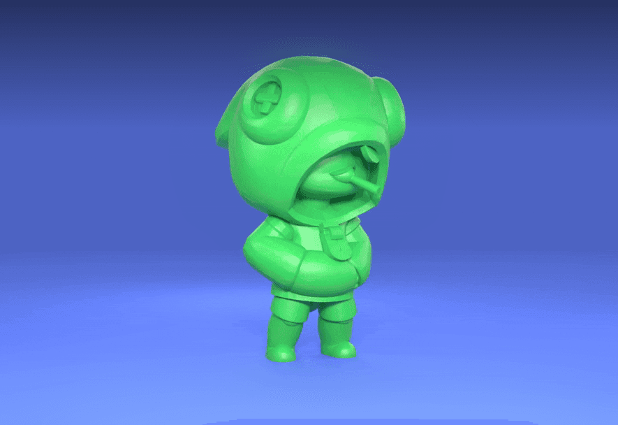Leon (Original) - Brawl Stars 3d model