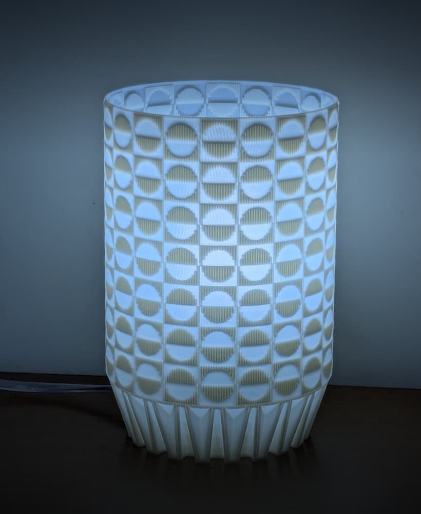 Mini lamp - Piano OG - E27 ready 3d model