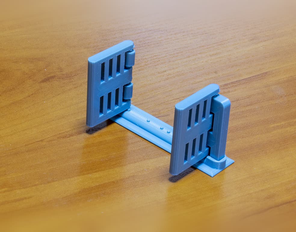 Functional Gate or Door for Farm & D&D Scenery 3d model