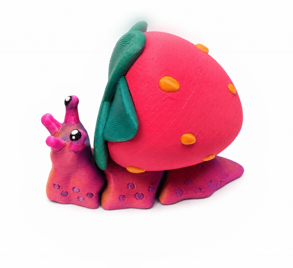 Strawberry Snail 3d model