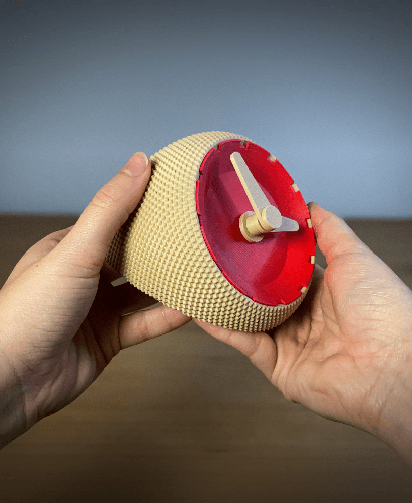 Lola Table Clock - Home Decor & Accessories by Lunfardo 3d model