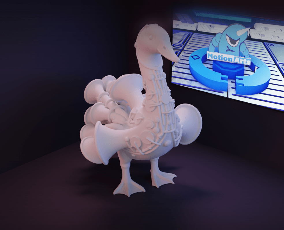 Pato Sax.stl 3d model