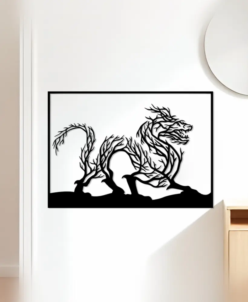 Dragon Wall Art, Wall Decor, Home Decor 3d model