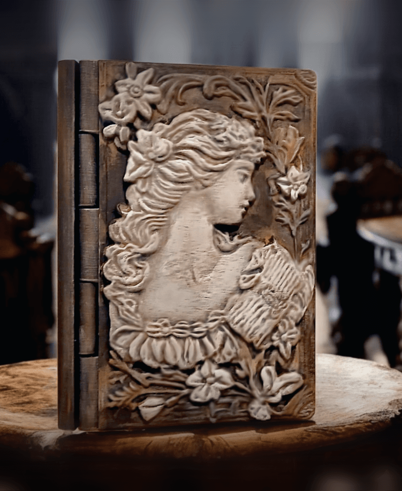 Victorian Inspired Book Box 3d model