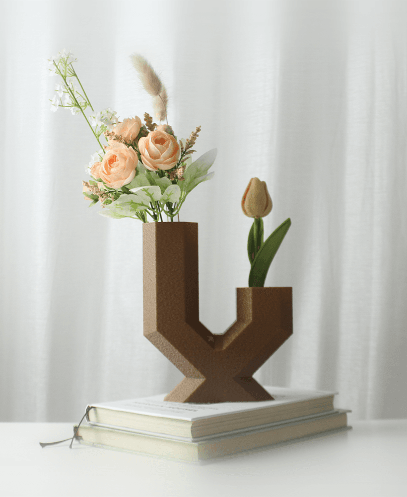 The Stony Vase STL 3D Print File, Home Decor Vase for Plants and Flowers, Digital Download for 3D Pr 3d model