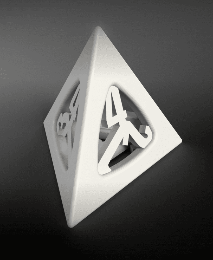 Thoroughly Modern d4 3d model