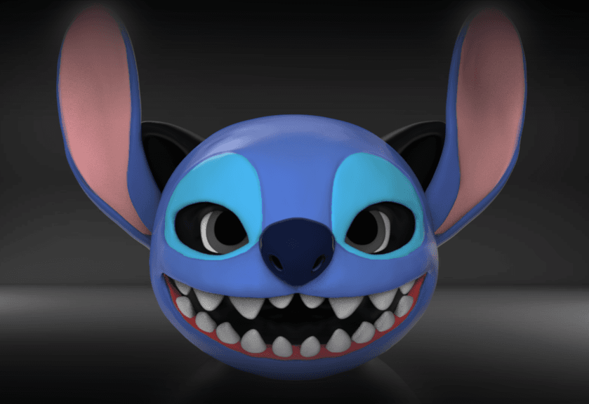 Cute Mask for Cat 3d model