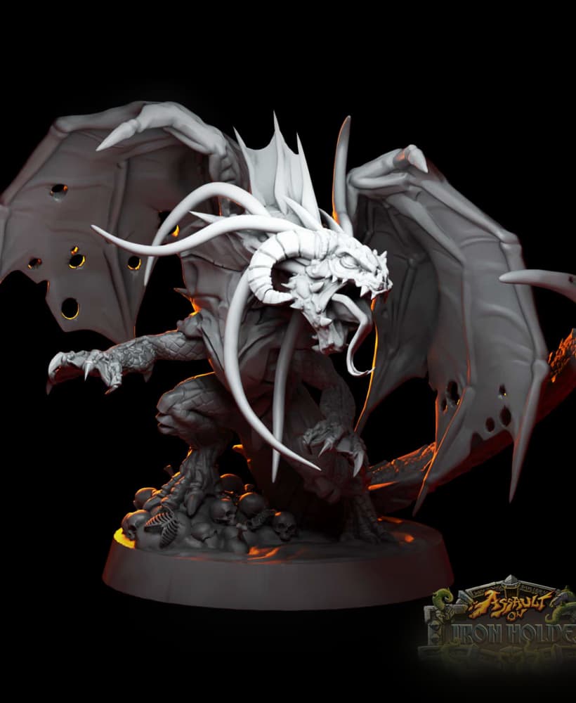 Nargle-Swamp Dragon 3d model