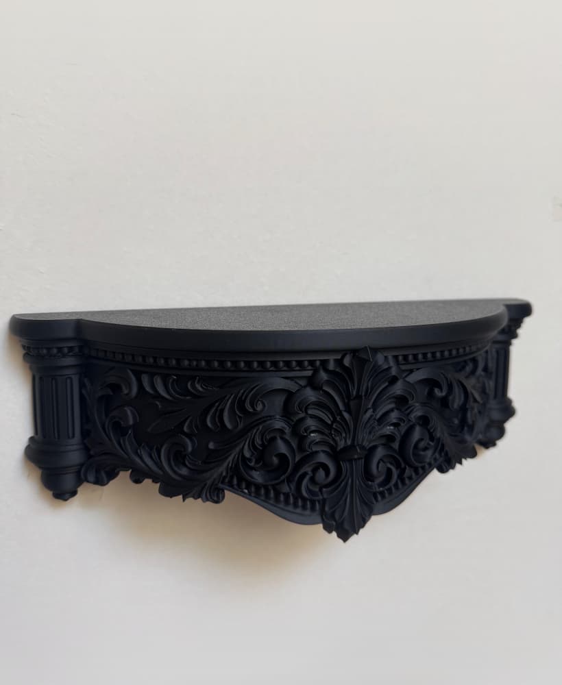 Regal Wall Shelf Victorian Gothic Decor 3d model