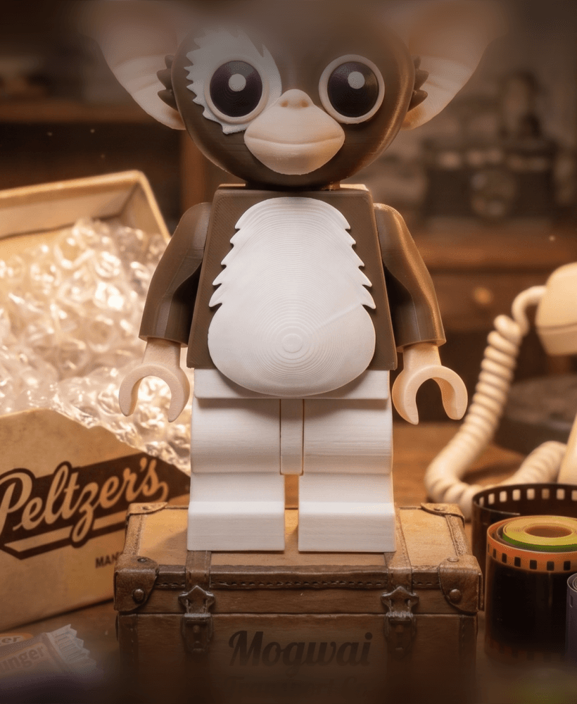 Midnight Mischief: Mogwai Companion 3d model