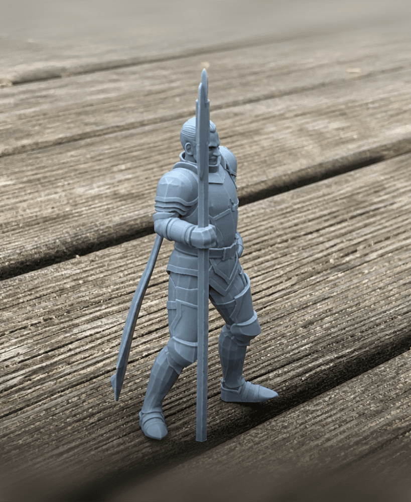 Bertrand du Guesclin Knight.stl 3d model