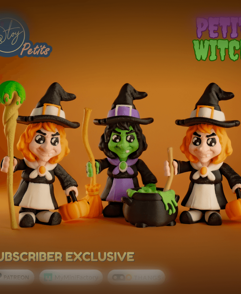 Petit Witch 3d model