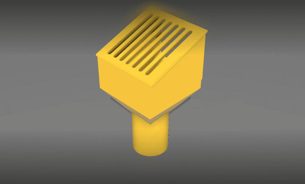 Creality K2 Poop Chute 3d model