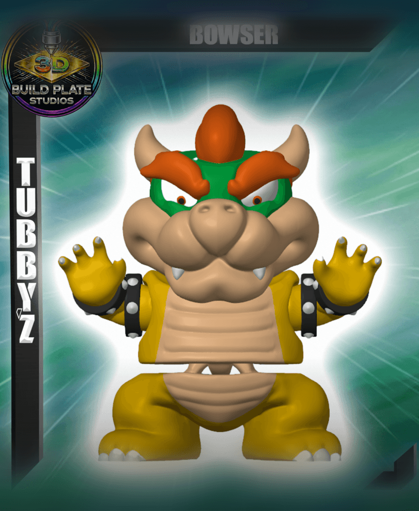 Super Mario Bowser 3d model