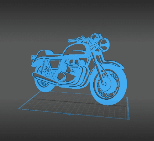 Vincent - Comet Wall Art 3d model