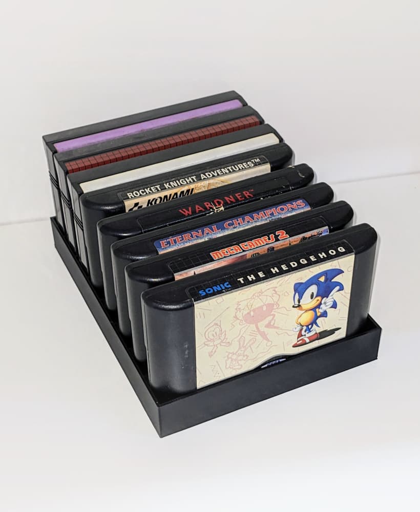SEGA Mega Drive Genesis & Master System Holder 30 Models 3d model