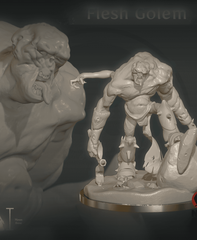 Flesh Golem 3d model