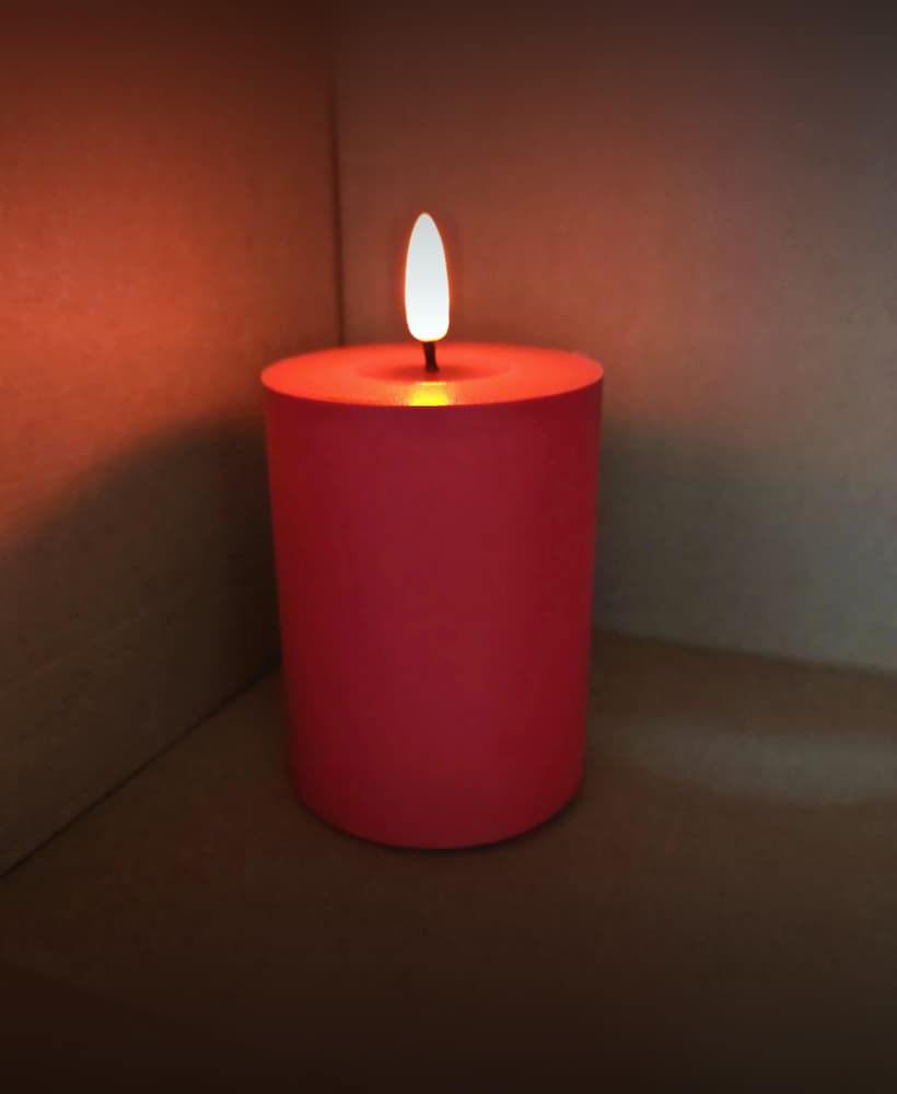 LED Candle – Complete Modular 3D Printed Design (Shell + Flame + Base).3mf 3d model