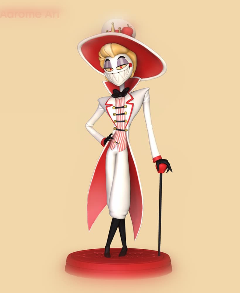 Lucifer Hazbin Hotel 3d model