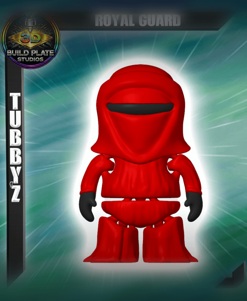 STAR WARS Royal Guard Multicolor Flexi Print-In-Place 3d model