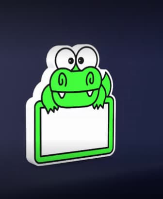 Cute Crocodile - LED Strip compatible 3d model