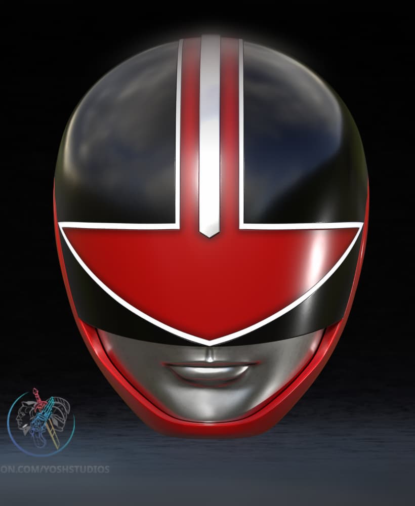 Time Red Helmet 3D Printer STL 3d model