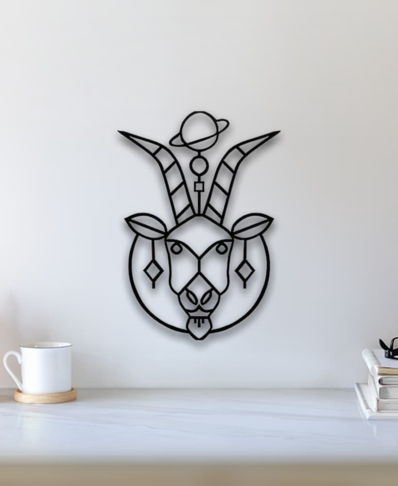 Zodiac Aries Wall Art 3d model