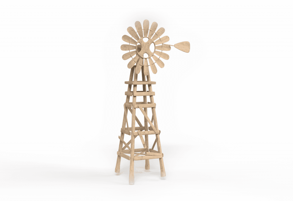 Windmill Object 3d model