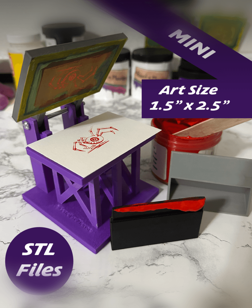 MINI Screen Printer 3d model