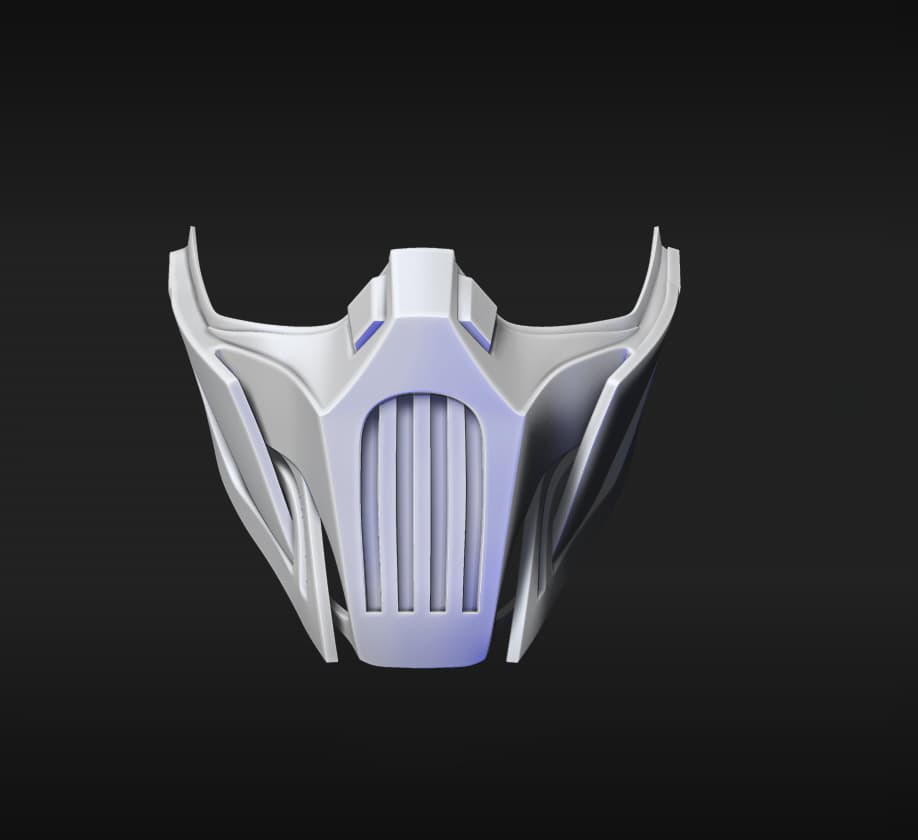 Mortal Kombat Noob Saibot inspired Mask 3d model