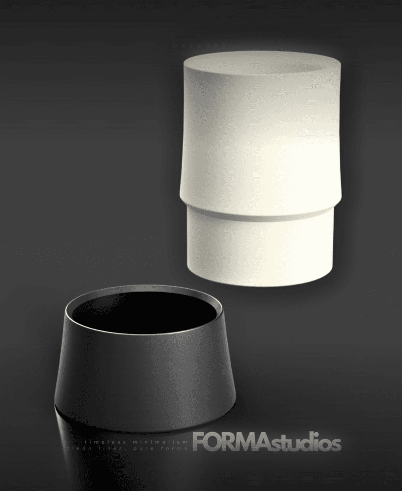 Kitchen Utensily Holder - FORMAstudios Deco005.stl.stl 3d model