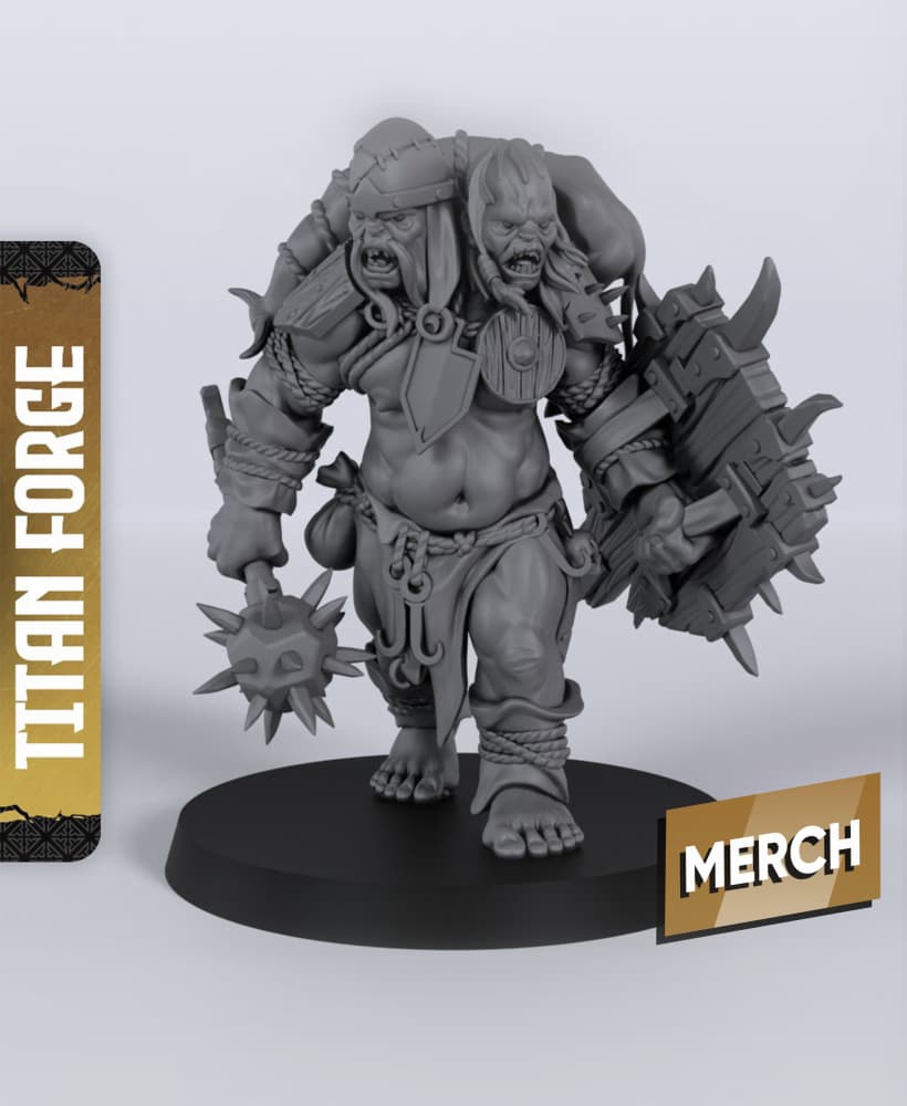 Mor-Zhal Abomination - With Free Dragon - 5e DnD Inspired for RPG and Wargamers 3d model