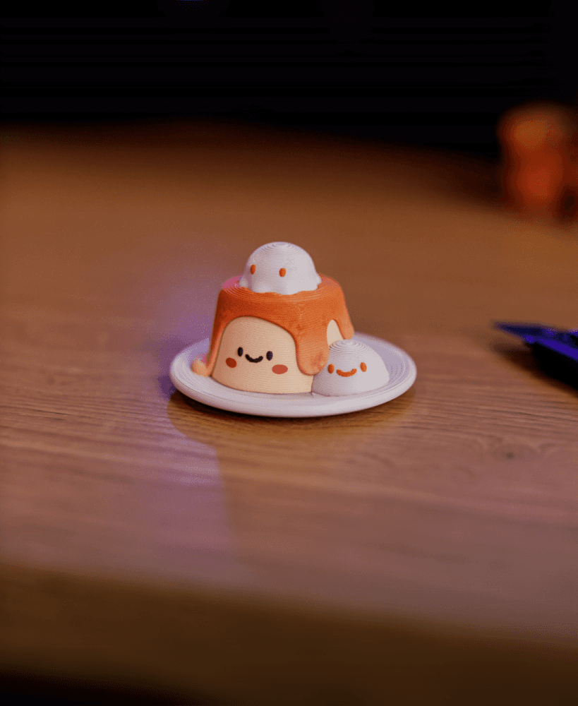 puddin 3d model