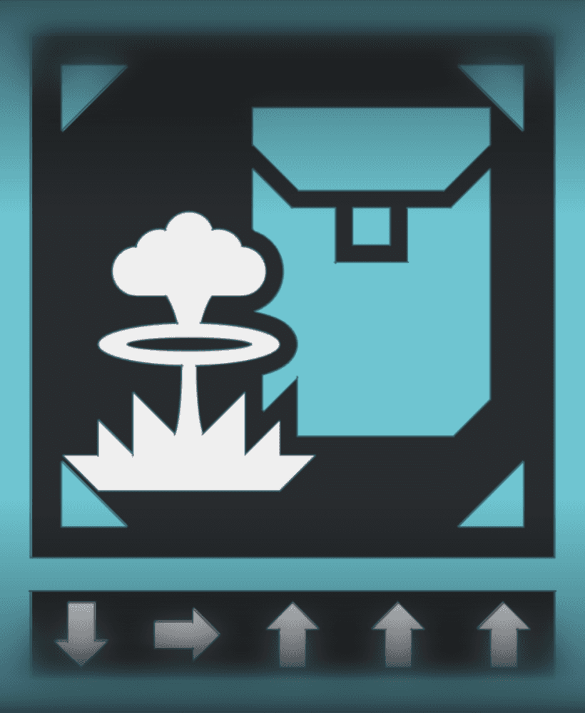 Helldivers 2 Stratagem Plaque (Portable Hellbomb) 3d model