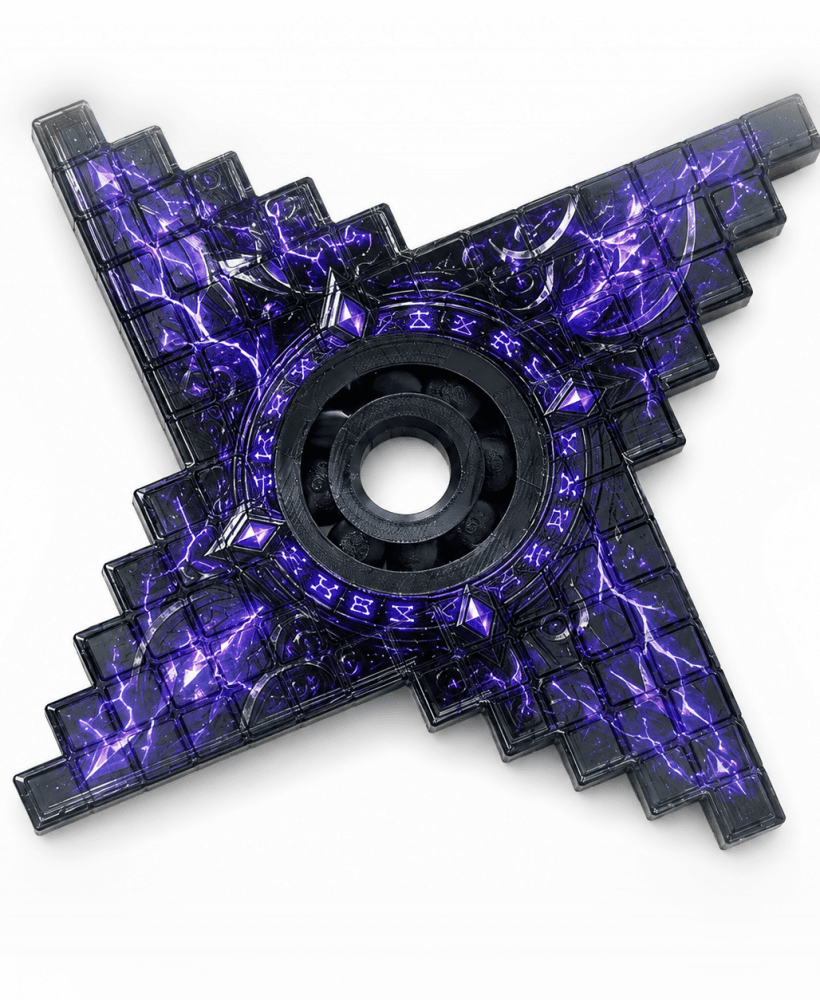 Shuriken Punch Art Board 3d model