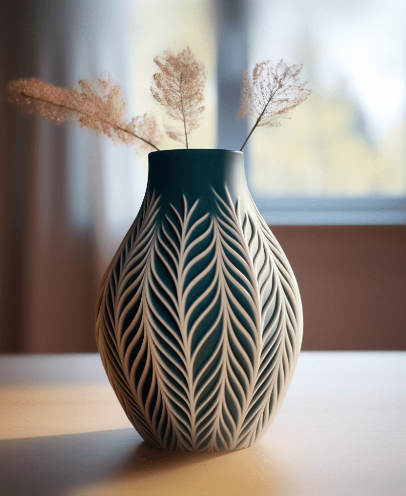Orient Vase For Modern Home Decor 3d model
