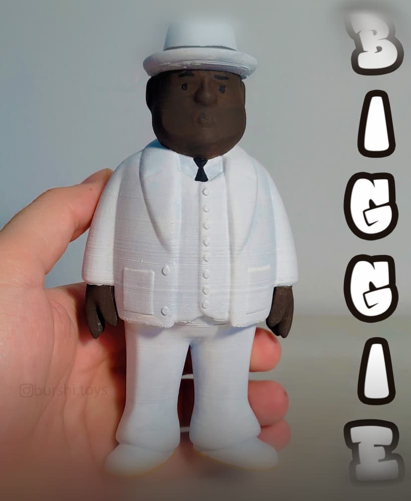 NOTORIUS BIG / BIGGIE VINYL TOY FUNKO GOL 3d model