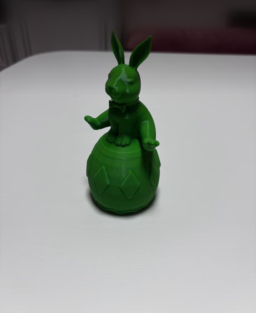 Easter bunny decoration 3d model