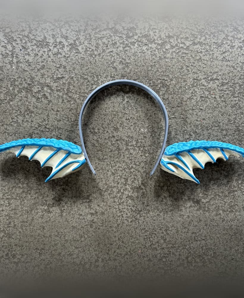 Mermaid Headband 3d model