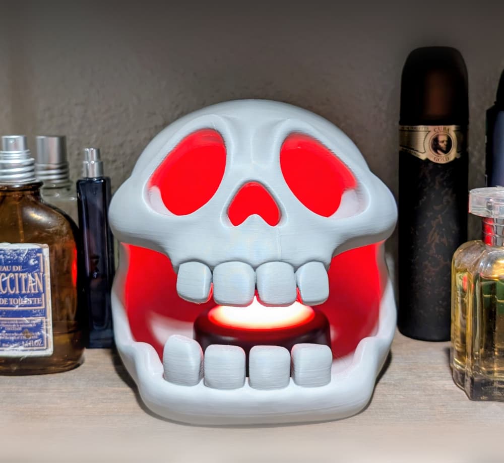 Skull Cave - Dark Decor & Storage 3d model