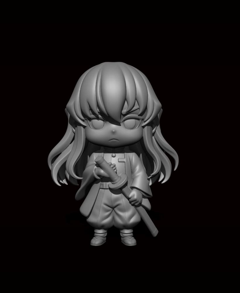 𝐌𝐮𝐢𝐜𝐡𝐢𝐫𝐨 𝐓𝐨𝐤𝐢𝐭𝐨 - Kimetsu no Yaiba 3d model