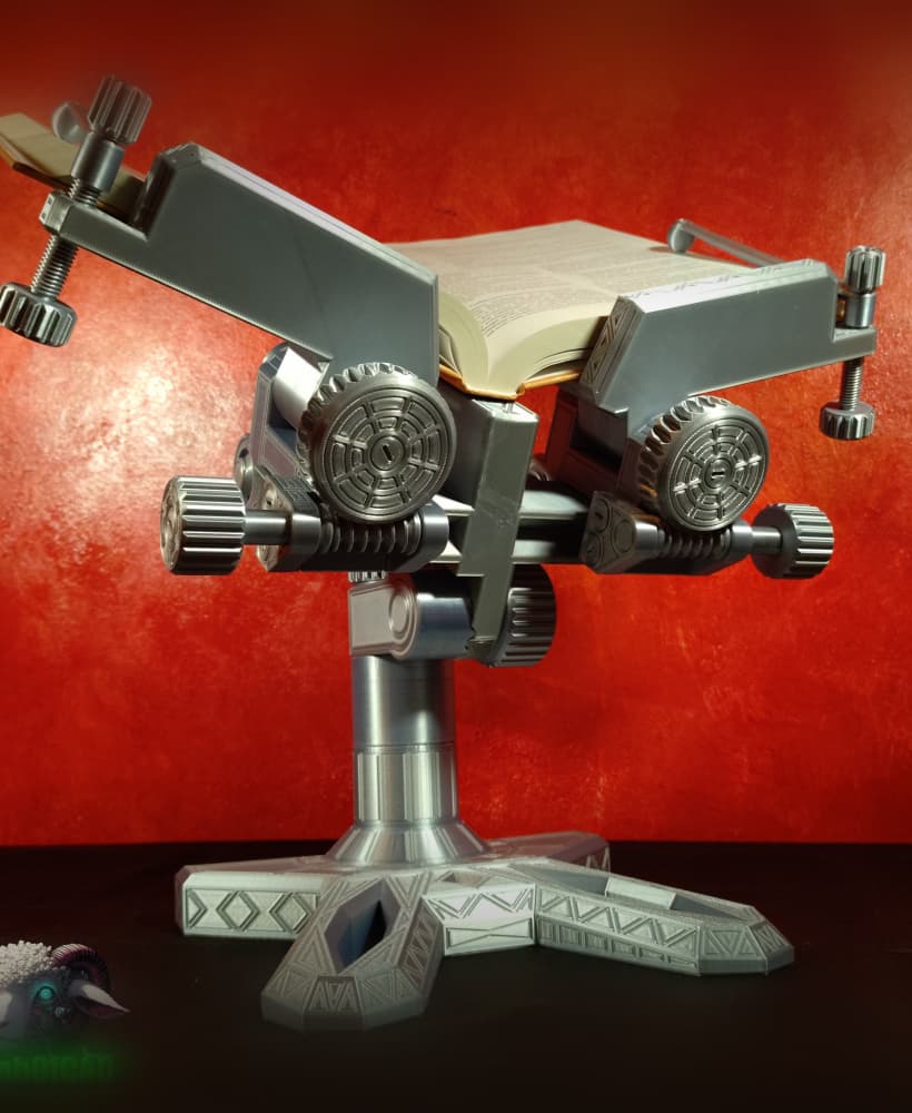 Mechanised Book Stand 3d model
